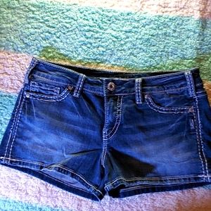 Silver jeans Jean shorts